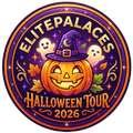 ElitePalaces Halloween Tour 2026 Sign